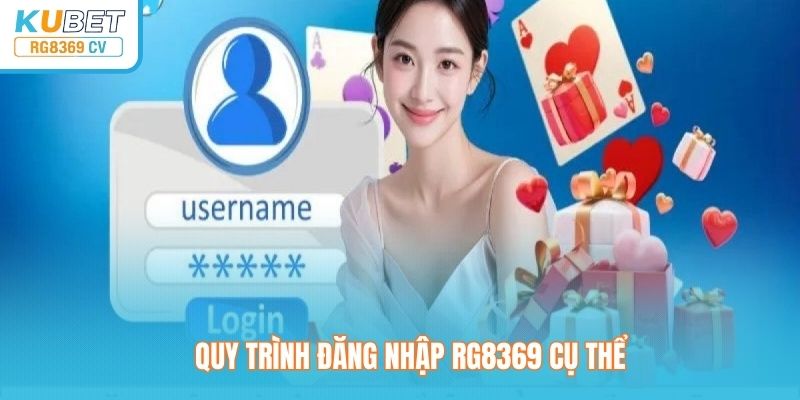 Thủ tục đăng nhập rg8369 cơ bản