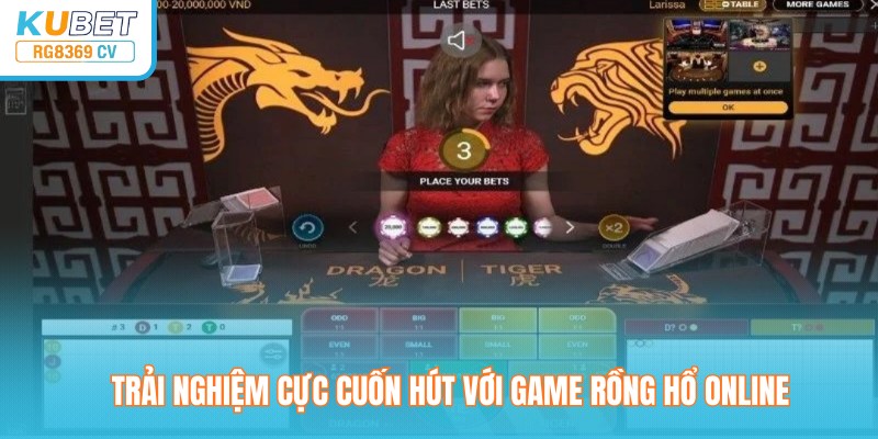 Trải nghiệm cực cuốn hút với game rồng hổ online